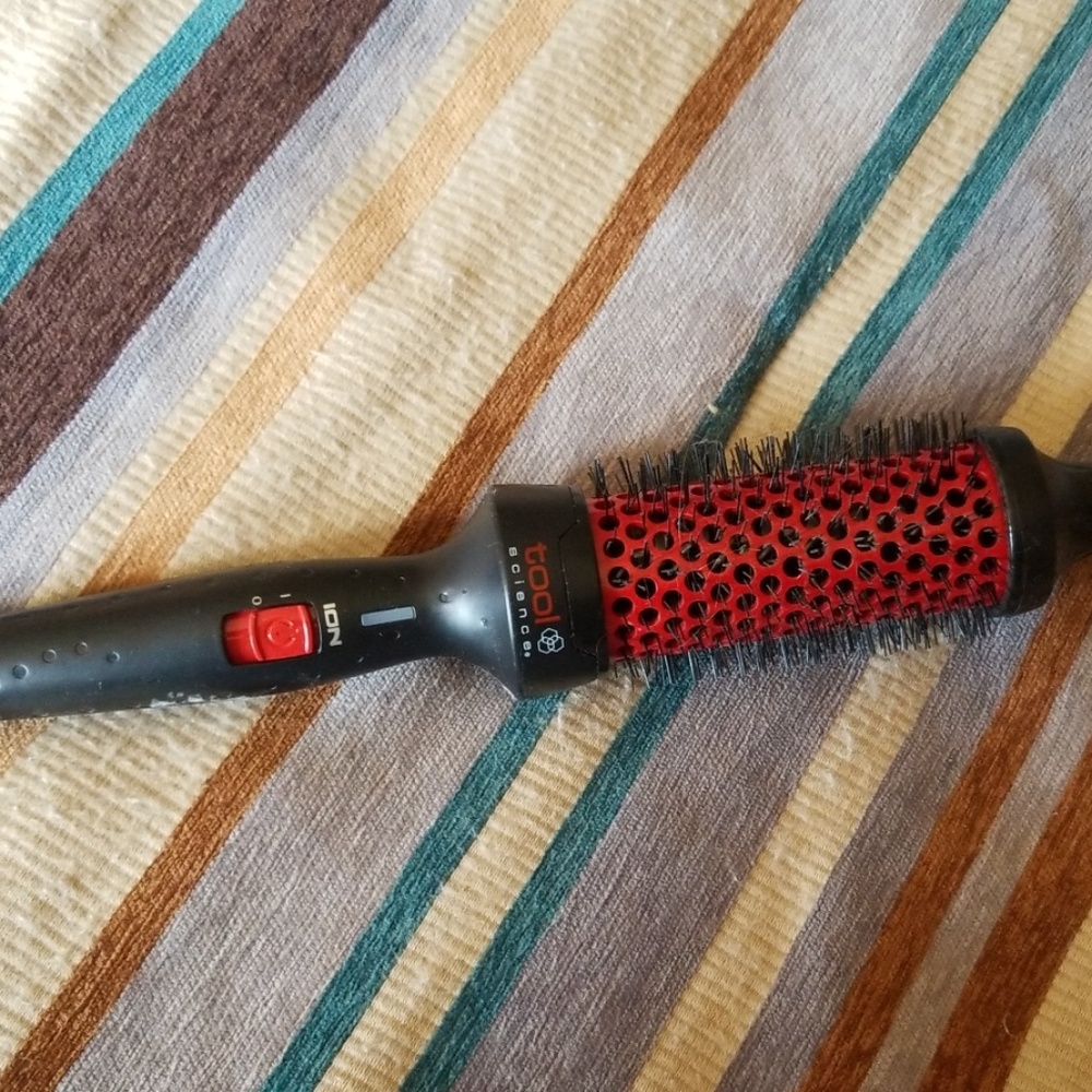 Tool science heated round brush